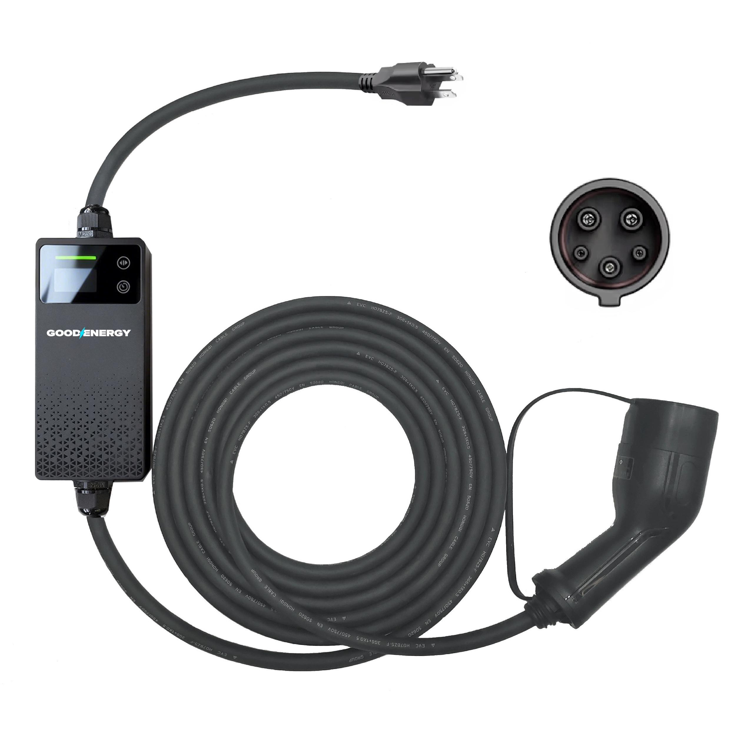 Cargador Portátil EV Tipo 1